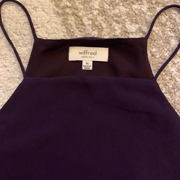 BNWOT Wilfred silk tank top - Picture 6 of 9